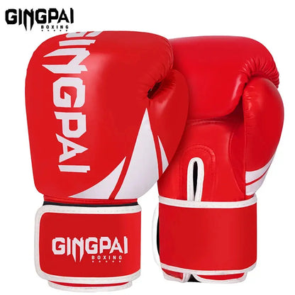 Professional Adult Boxing Gloves for Muay Thai and MMA Training - Available in 6, 8, 10, and 12 Oz Sizes for Men and Women