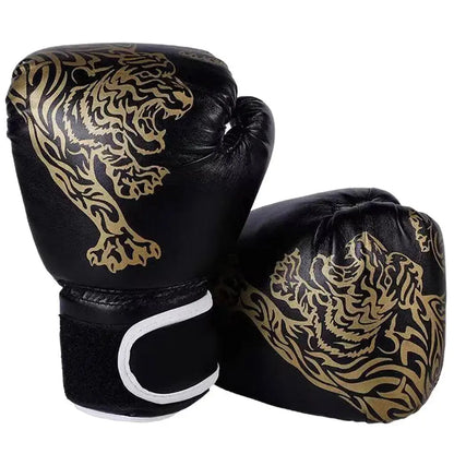Premium Breathable PU Leather Boxing Gloves for Adults & Kids - Perfect for Training, Kickboxing, and Gym Workouts!