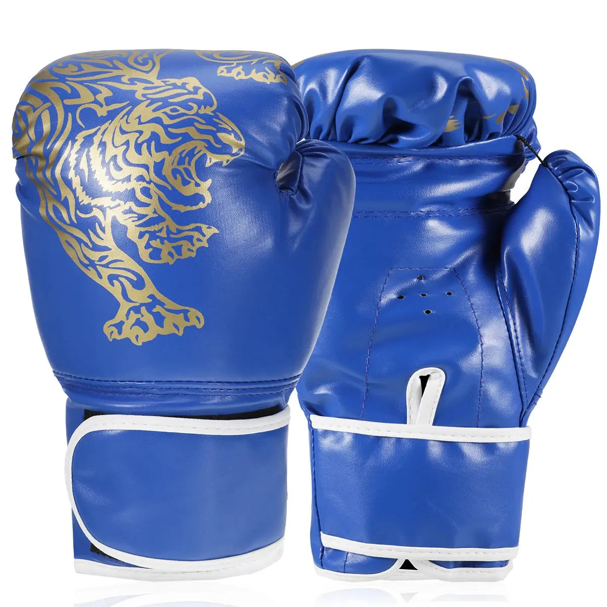 Premium Breathable PU Leather Boxing Gloves for Adults & Kids - Perfect for Training, Kickboxing, and Gym Workouts!
