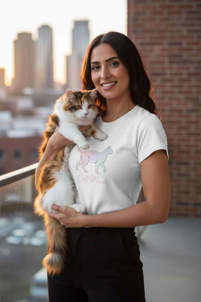 Cat Mom Tee