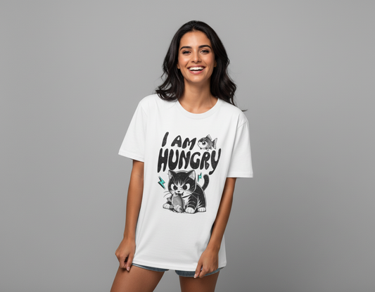 Hungry Kitty Vibe Tee