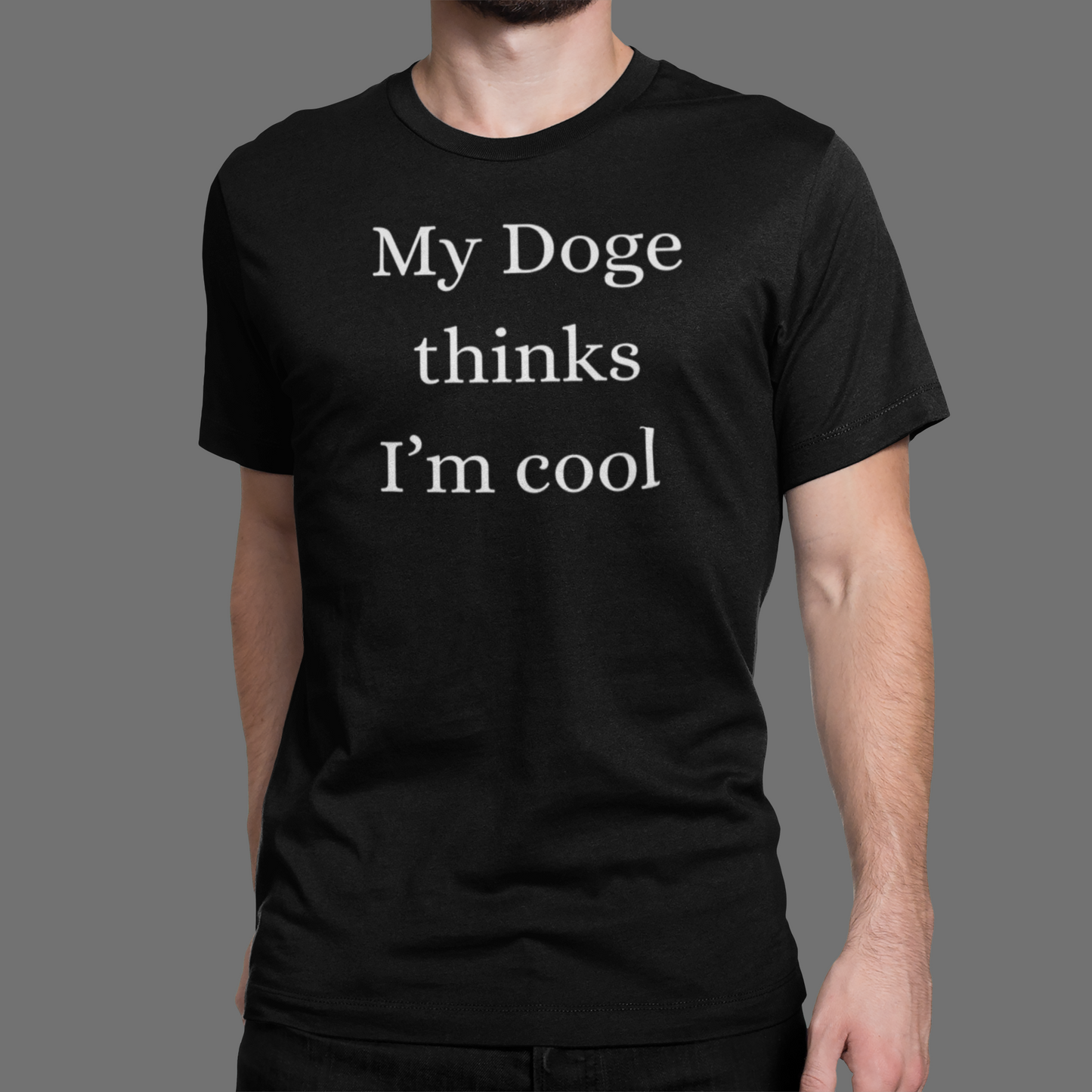 Cool Doge Tee – Black Edition