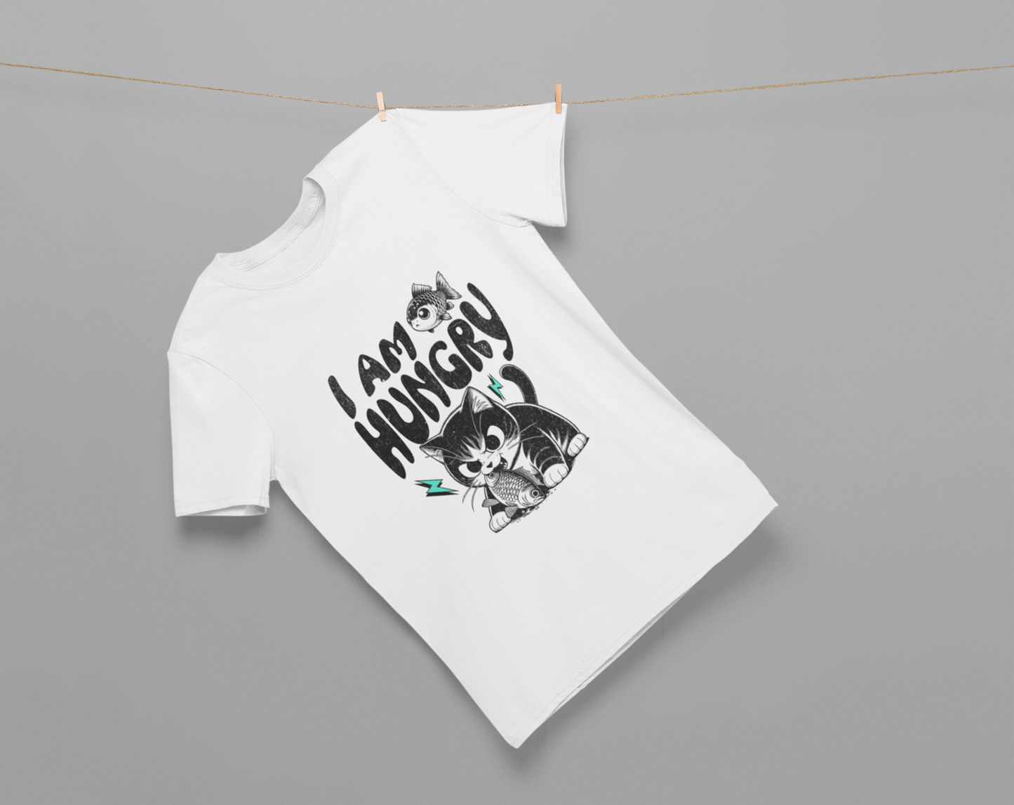 Hungry Kitty Vibe Tee